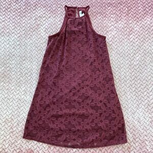 Love-fire Women's Burgundy Dress